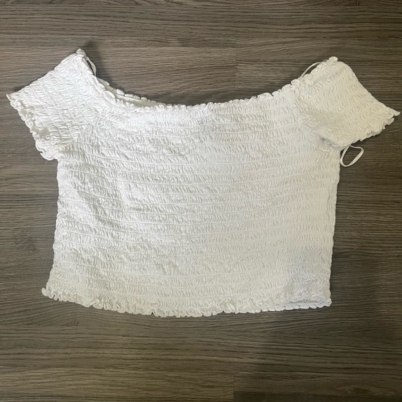 White Cropped Tank top - Picture 1 of 2